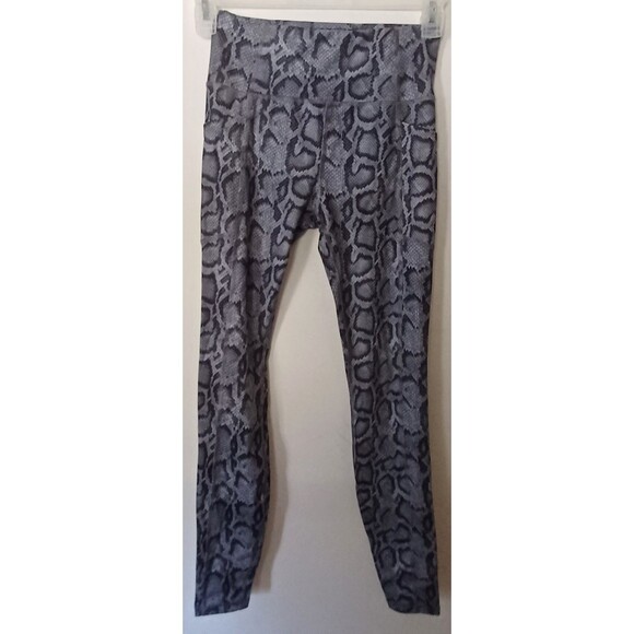 Avia Leggings XS Snakeskin Print Recycled Polyester‎ Pockets Moisture-wicking - Picture 3 of 8
